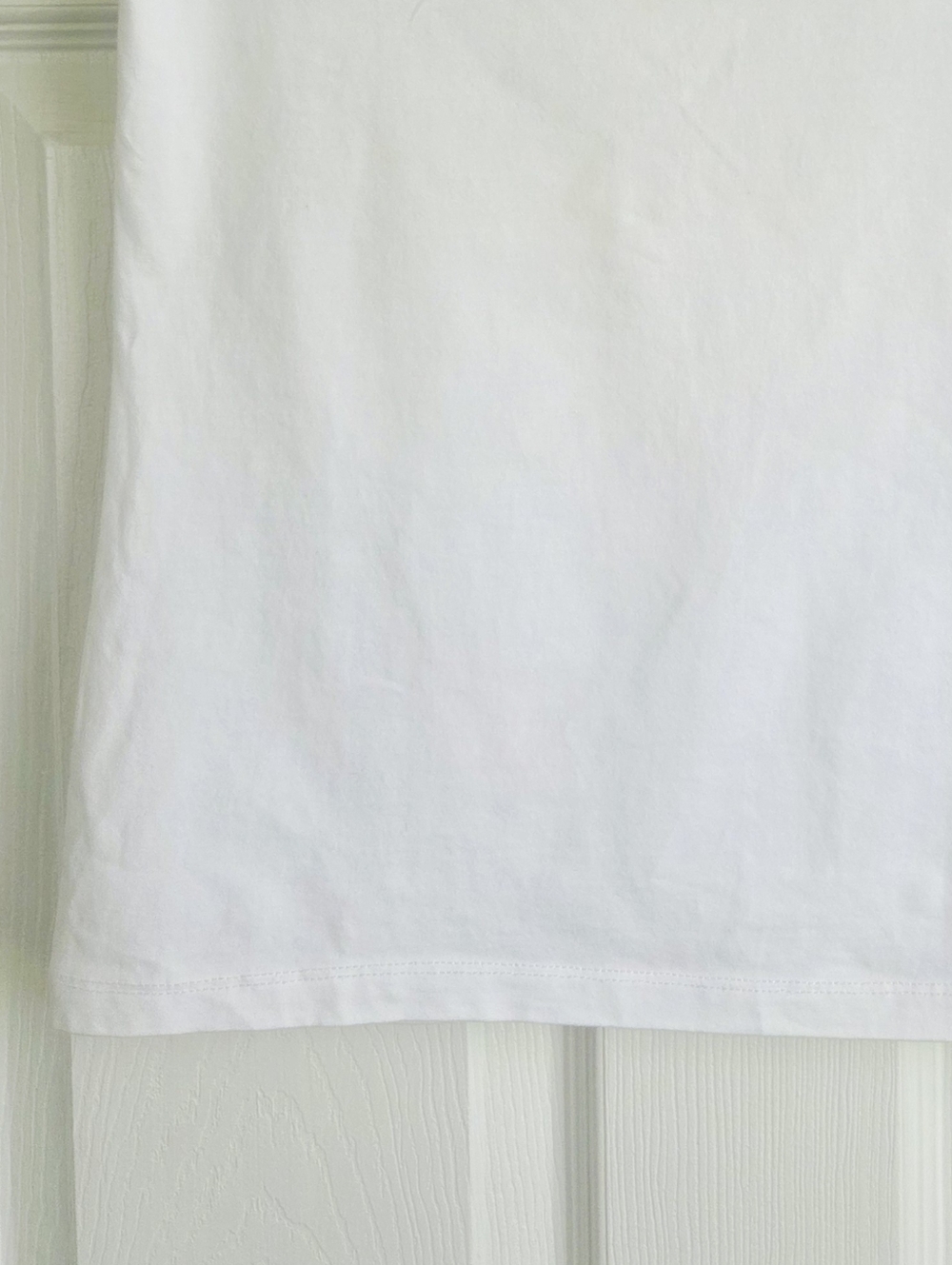 Vintage!!! GUCCI ✨️ Women's White Cotton Crystal Logo Stretch T-Shirt Size S - Picture 15 of 15